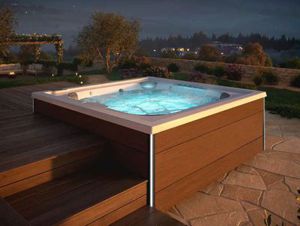 Jacuzzi JLX Spa with infrared technology